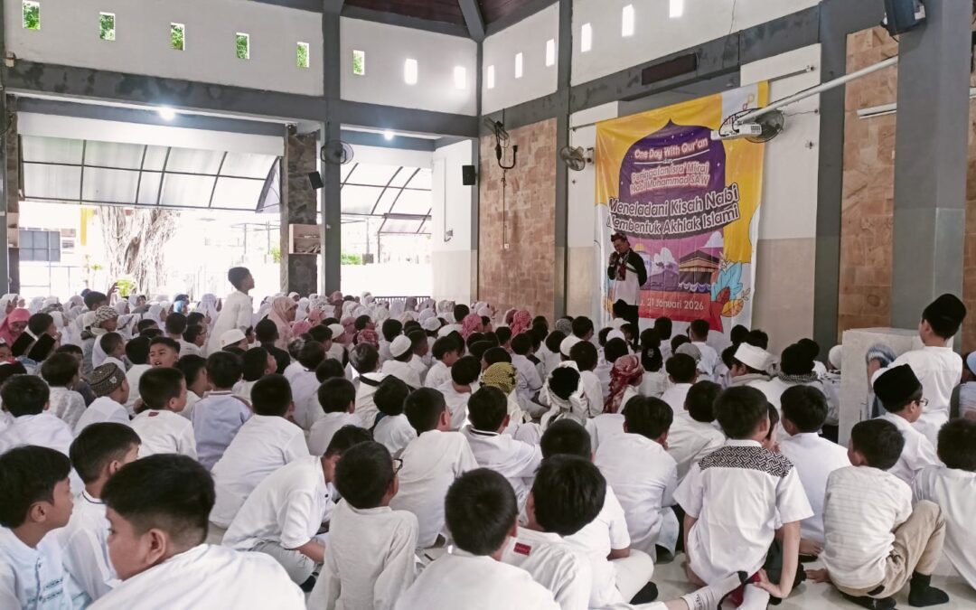 SDIT Al Ibrah SD Terbaik gelar Isra Mi'raj dan One Day with Quran