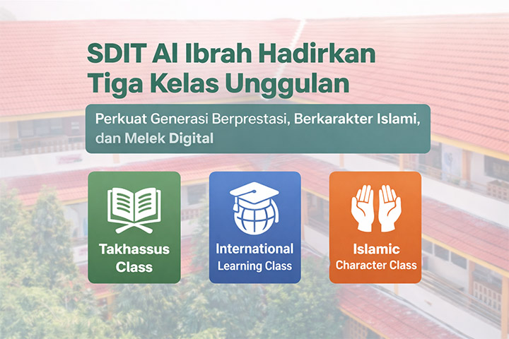 3 Kelas Unggulan SDIT Al Ibrah Perkuat Generasi Berprestasi, Berkarakter Islami, dan Melek Digital